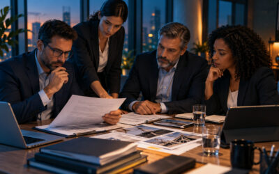 Equipe revisa documentos e informações empresariais para manter precisão e confiança nas respostas de IA.